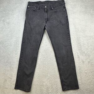 Levis 559 Jeans Mens 36 Relaxed Straight Leg Charcoal Wash Denim Outdoor Casual